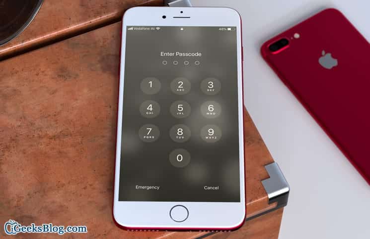 Forgot iPhone Passcode