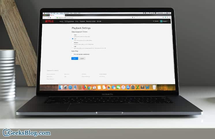 How to Save Mobile Data in Netflix on iPhone or iPad