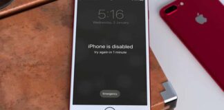 iPhone is Disabled