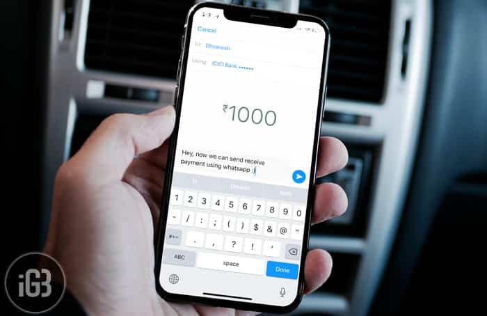 How to Send Receive Cash Using WhatsApp on iPhone and Android
