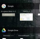 At a glance widget alle android 4 166x300