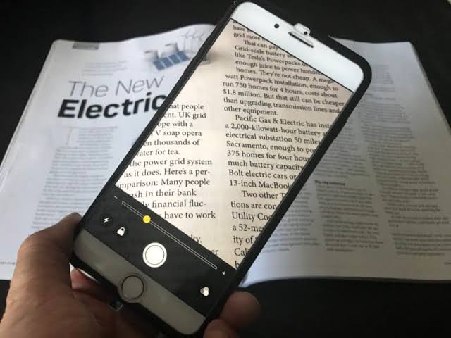 iphone magnifying glass feature