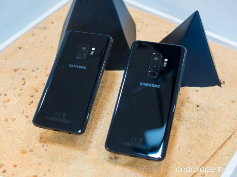samsung galaxy s9 and s9 plus black