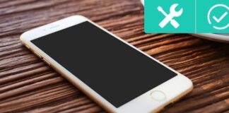 iphone ecran noir