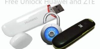 Huawei and Zte modems