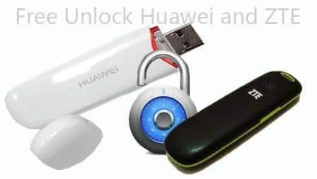 Huawei and Zte modems