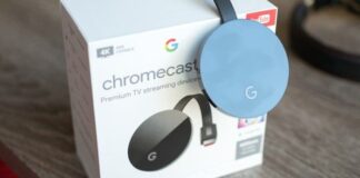 chromecast ultra with box
