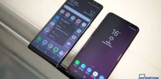 Samsung Galaxy S9 and Note 8