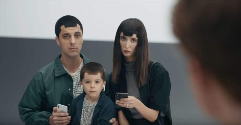 iPhone X hairstyle