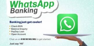 Access WhatsApp Banking