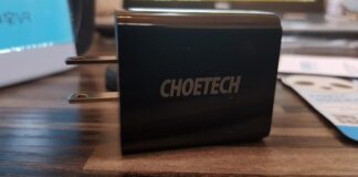 CHOETECH Panda 18W USB C Wall Charger 006