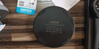 CHOETECH Panda Fast Wireless Charging Pad 005