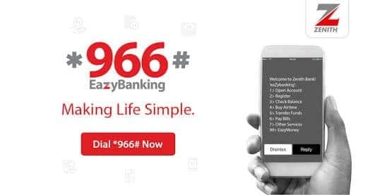 Zenith Bank Eazy Banking