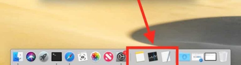 hide show recent applications mac dock 900x244