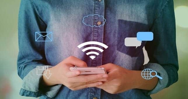 connected to WiFi