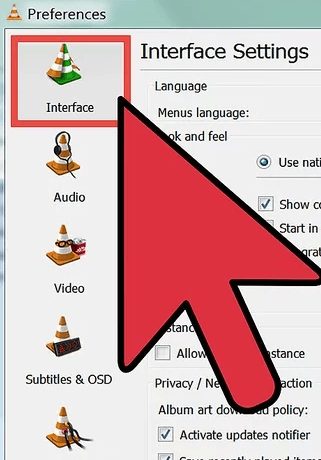 change vlc media player skin
