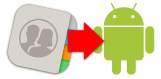 transfer iPhone contacts to Android device