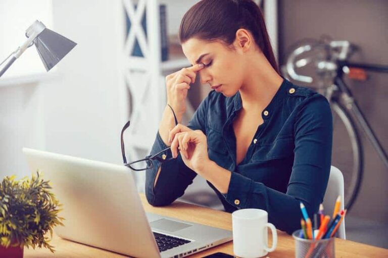 Monitor settings to avoid eye strain