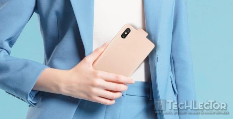 xiaomi smartphone with reverse notch