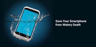 How to repair a phone damaged by water