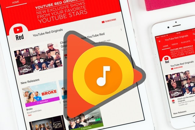 Playlists from Google Play Music to YouTube Music