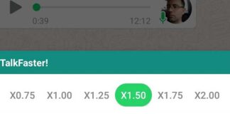 How to speed up listening to WhatsApp voice messages on Android