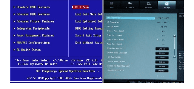 BIOS vs UEFI