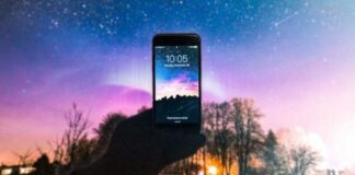 blue light emitted by mobile
