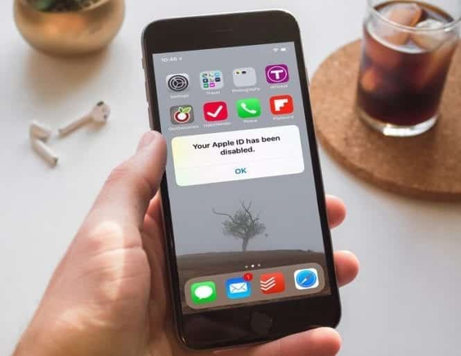 Apple ID has been disabled