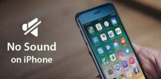iPhone does not sound