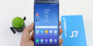 reset Samsung Galaxy J7 password
