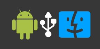 transfer data between Android and Mac