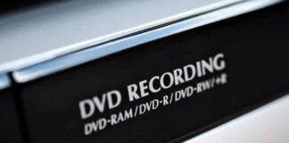 DVD recorder to a TV