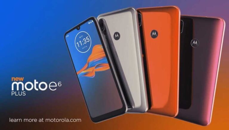 Motorola Moto E6 Plus