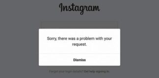 Instagram Error
