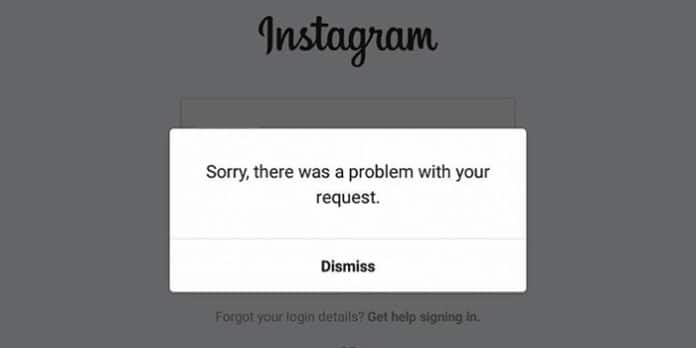 Instagram Error