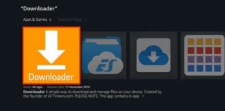 install Downloader app on FireStick