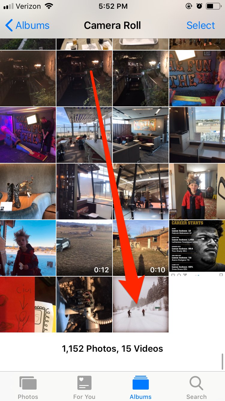 AirDrop Files iPhone