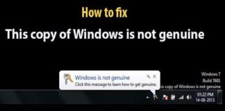 Fixed This Copy of Windows Is Not Genuine