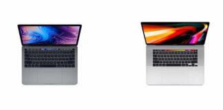 MacBook Pro 13 ″ vs MacBook Pro 16 ″