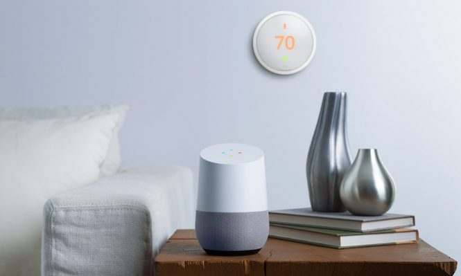 Nest thermostat with your voice