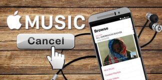 cancel Apple Music subscription
