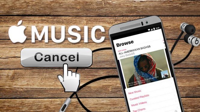 cancel Apple Music subscription