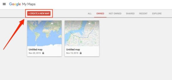 Create Map Google Maps