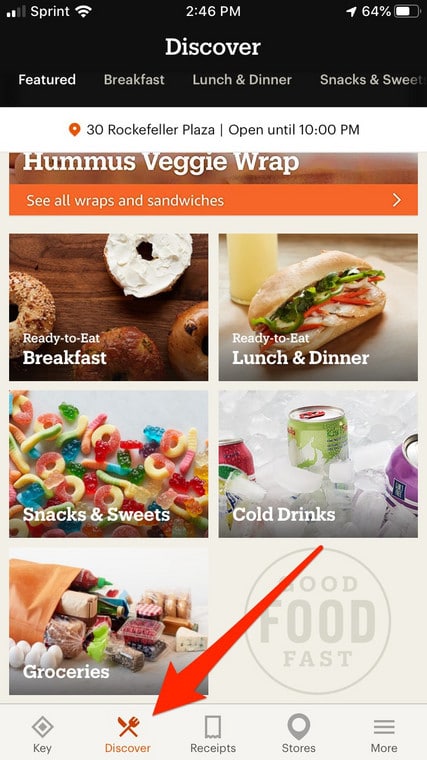 Shop At Amazon Go
