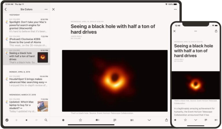 Reading Mode on iPhone and iPad