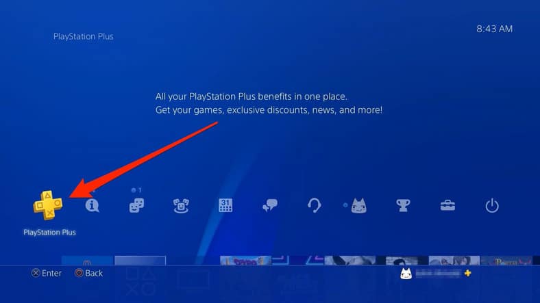 check PlayStation Plus subscription