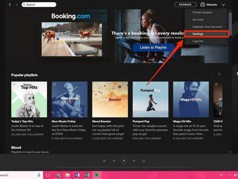connect your spotify account to facebook