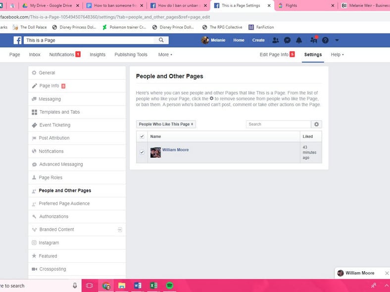 Ban Somebody From Your Facebook Page