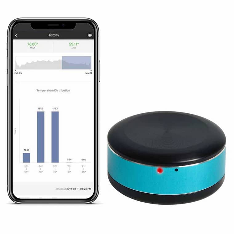 iPhone To Check A Room's Temperature